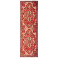 Jaipur Polaris Leighton Medallion Red Blue POL06 Rug