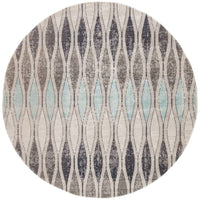 Jaipur Polaris Norwich Geometric Gray Blue POL02 Rug