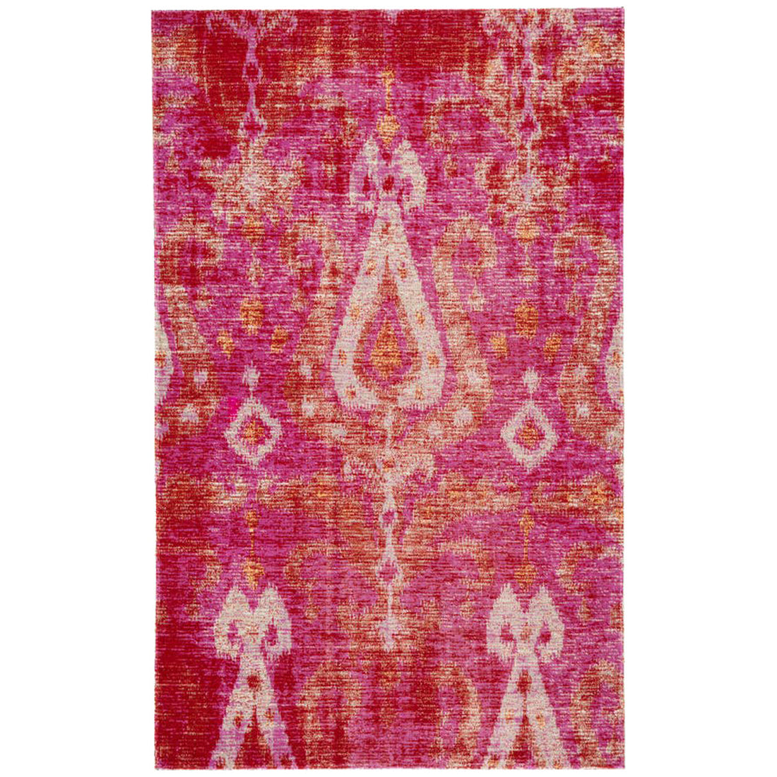 Jaipur Polaris Zenith Ikat Pink Orange POL16 Rug