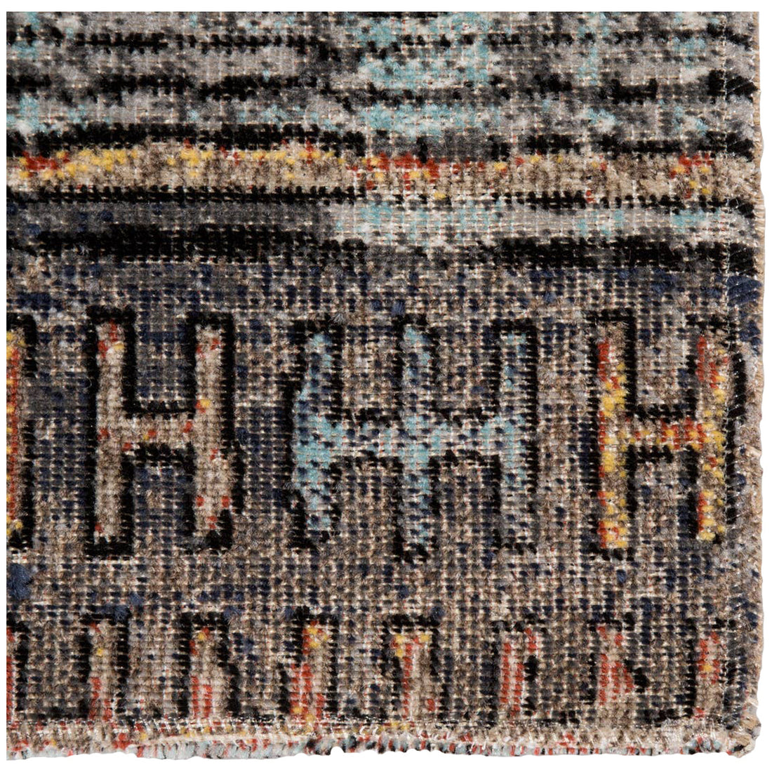 Jaipur Polaris Dez Tribal Blue Orange POL18 Rug