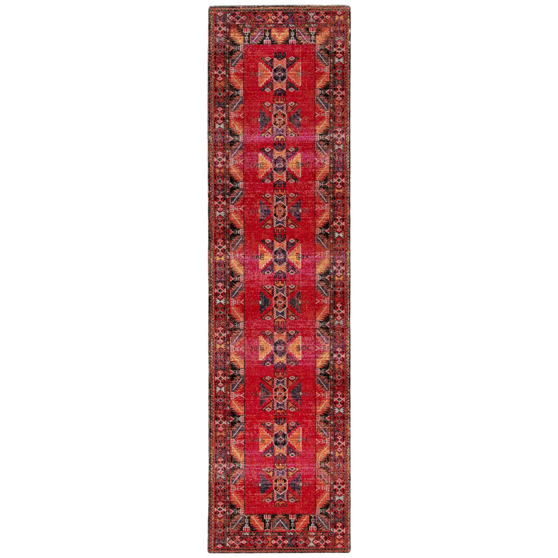 Jaipur Polaris Paloma Tribal Red Black POL19 Rug