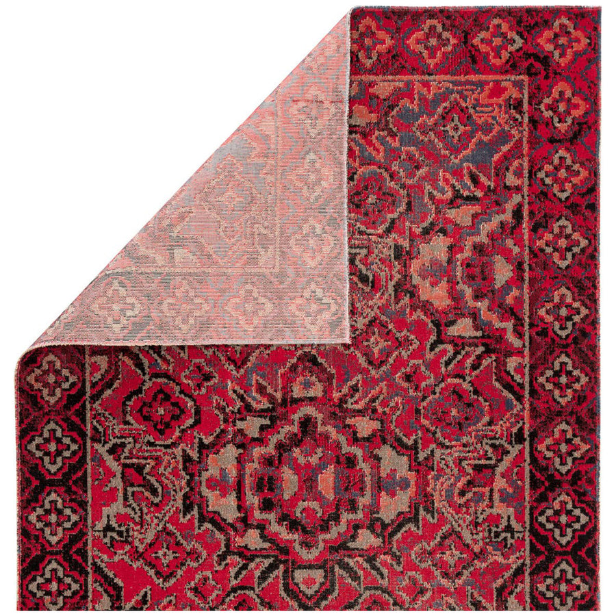 Jaipur Polaris Chaya Medallion Red Black POL21 Rug