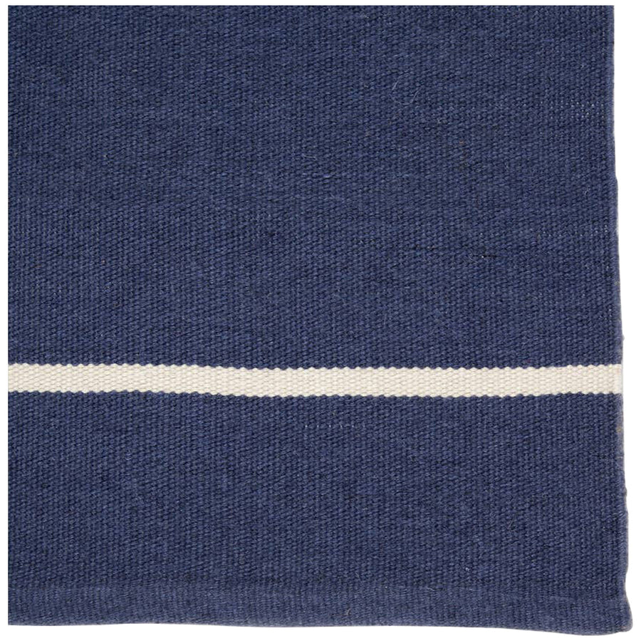 Jaipur Lanai Corbina Striped Dark Blue Ivory LAN02 Rug