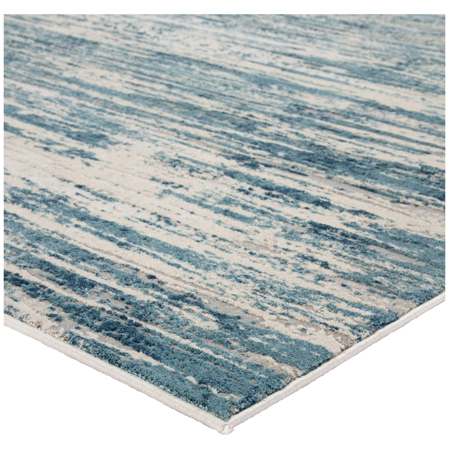 Jaipur Cirque Heaston Abstract Blue Ivory CIQ33 Rug