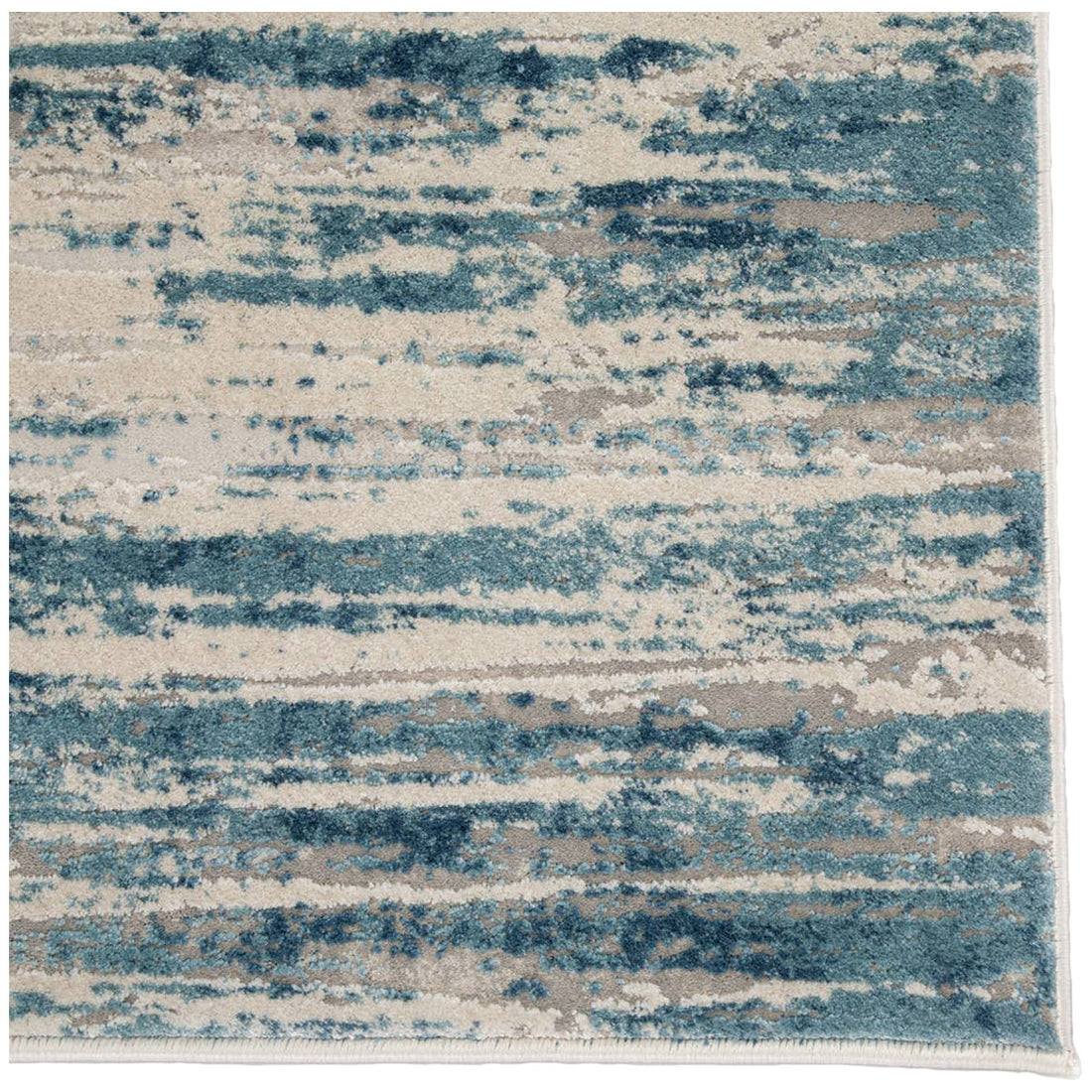 Jaipur Cirque Heaston Abstract Blue Ivory CIQ33 Rug