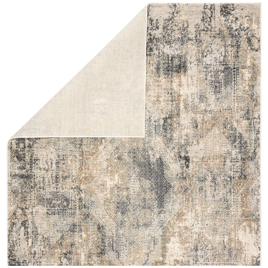 Jaipur Cirque Ramsey Medallion Gray Gold CIQ34 Rug