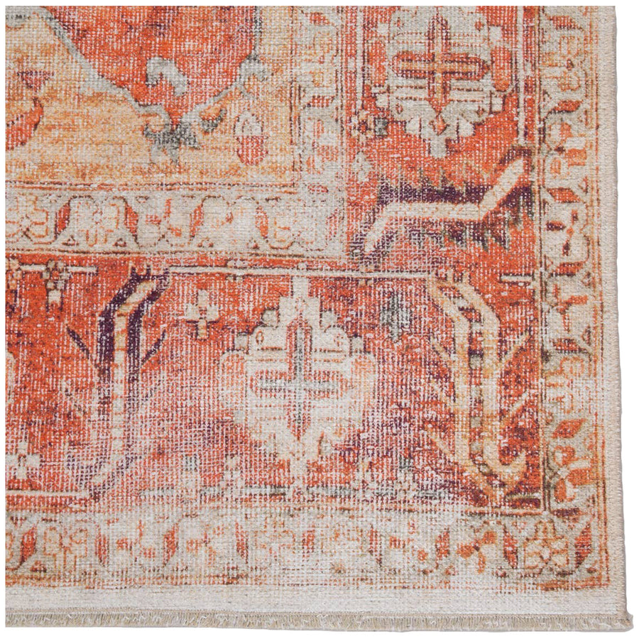 Jaipur Boheme Rhoda Medallion Orange Ivory BOH01 Rug