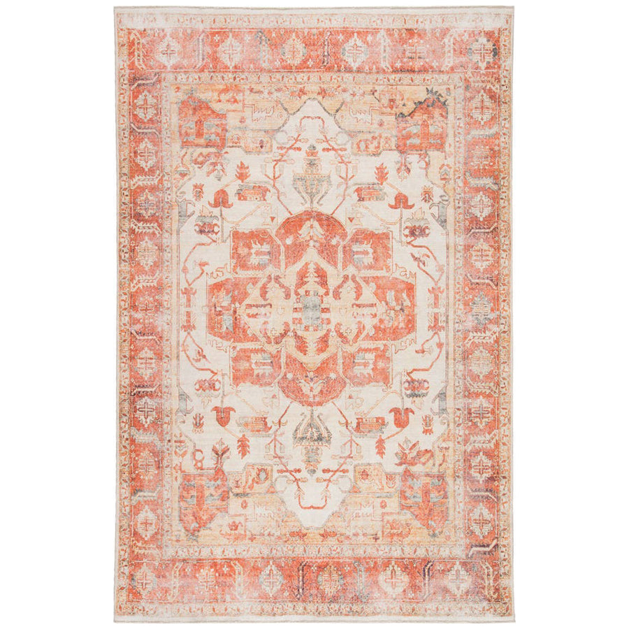 Jaipur Boheme Rhoda Medallion Orange Ivory BOH01 Rug