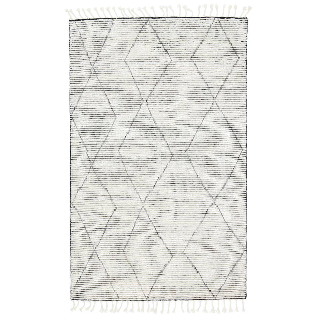 Jaipur Alpine Ammil Trellis Cream Black ALP03 Rug