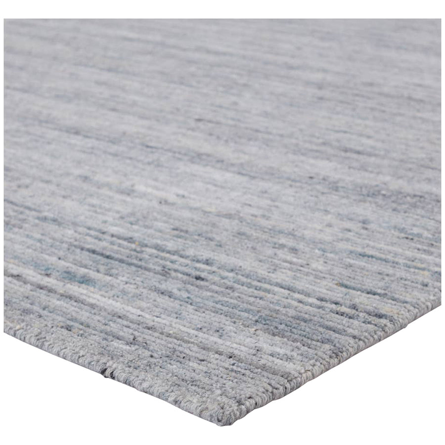 Jaipur Madras Evenin Solid Blue Gray MDS07 Rug