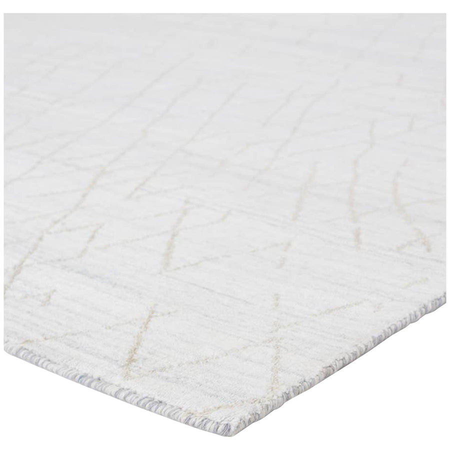 Jaipur Makai Sahar Trellis White Tan MAK02 Rug