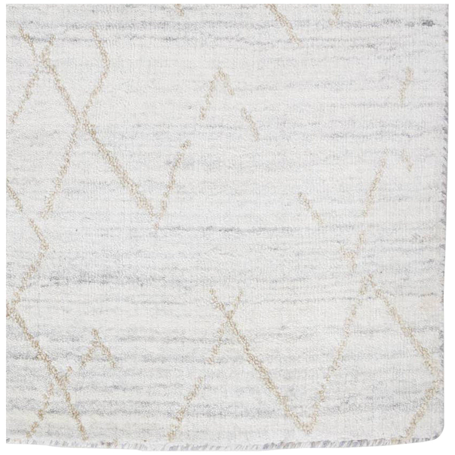 Jaipur Makai Sahar Trellis White Tan MAK02 Rug