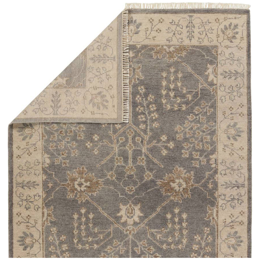 Jaipur Liberty Reagan Bordered LIB02 Gray/Beige Area Rug