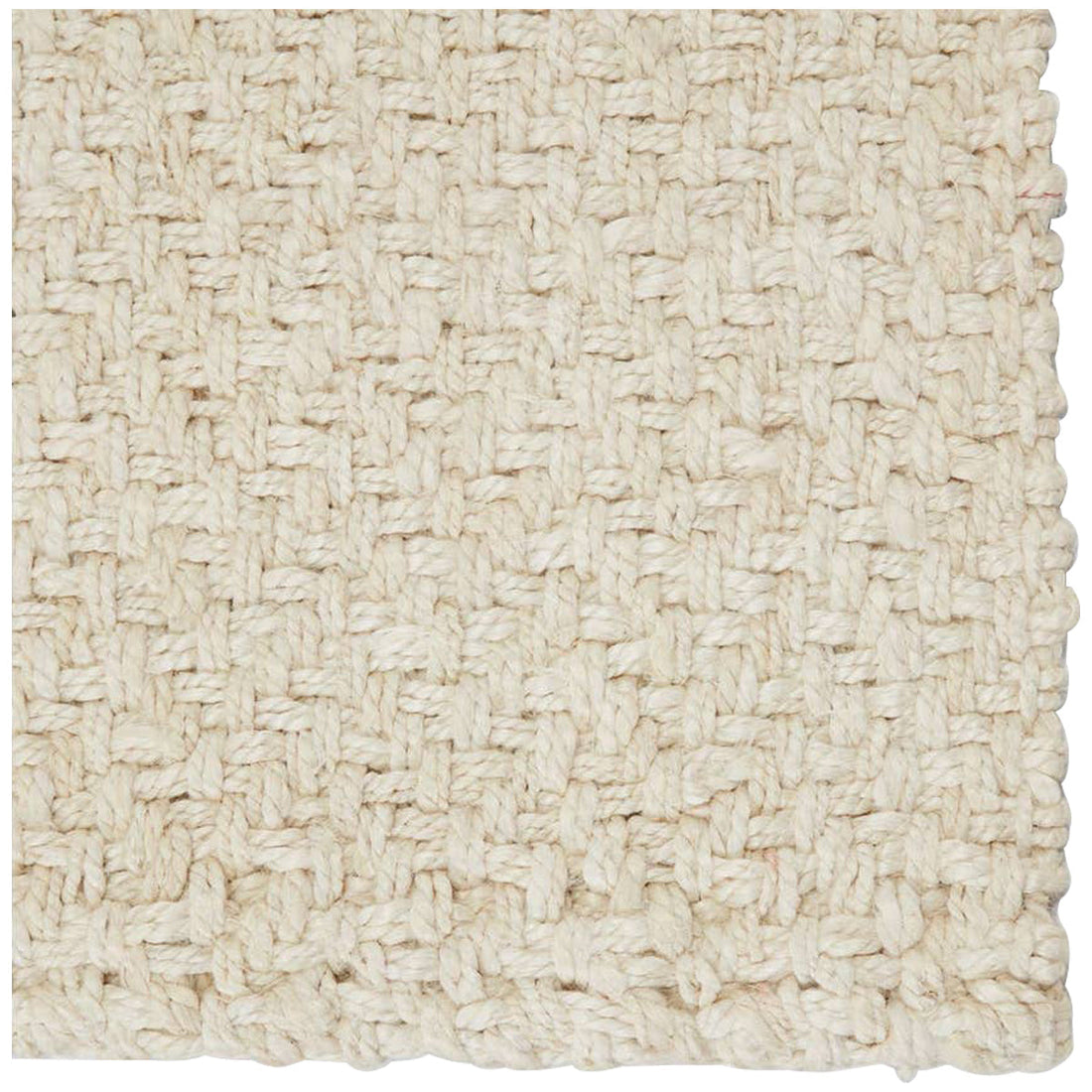 Jaipur Naturals Tobago Tracie Solid NAT32 White Area Rug