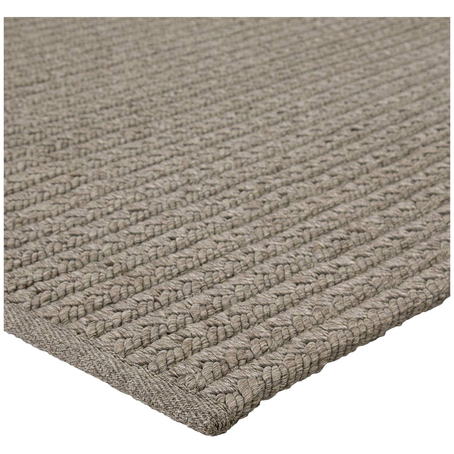 Jaipur Gray Neutral Polypropylene Viscose Polyester NIP01 Rug