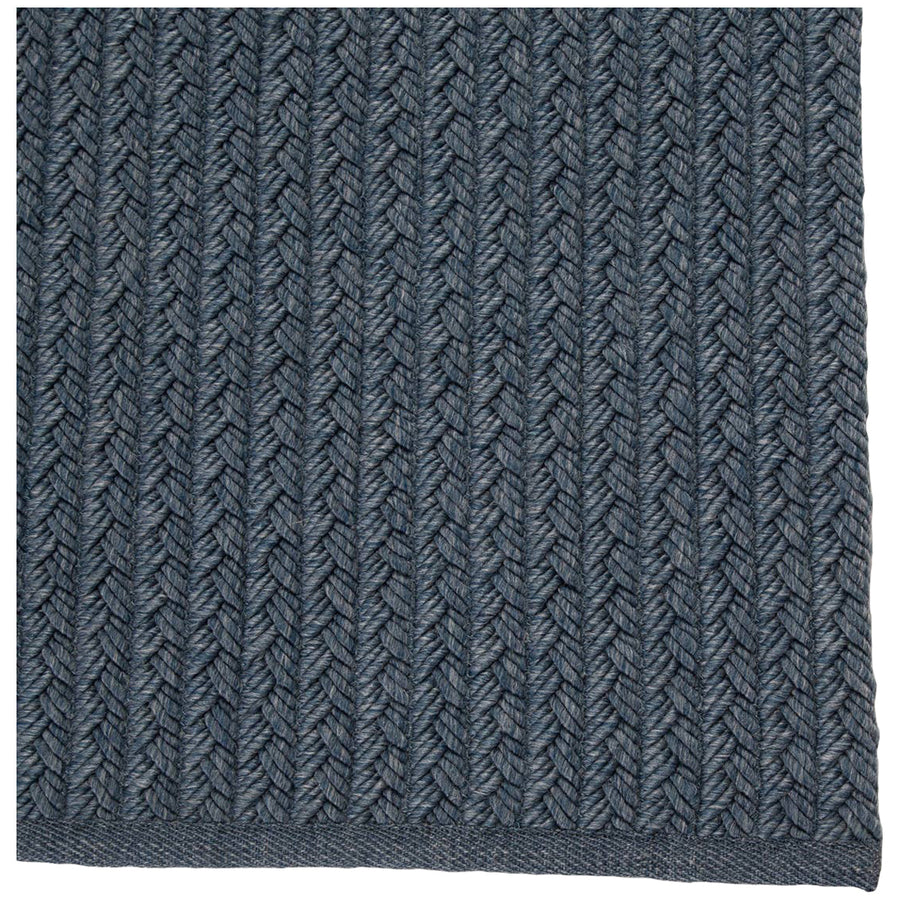 Jaipur Blue Polypropylene Viscose Polyester NIP02 Rug