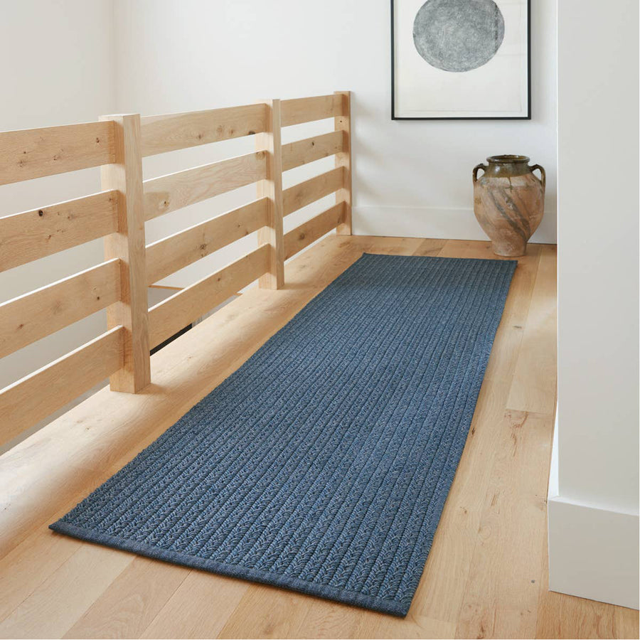 Jaipur Blue Polypropylene Viscose Polyester NIP02 Rug