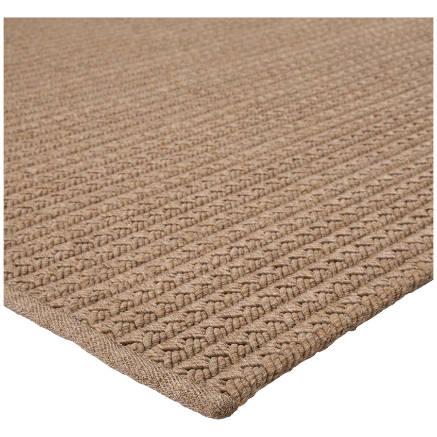 Jaipur Nirvana Premium Iver Solid Stripes Tan NIP03 Rug