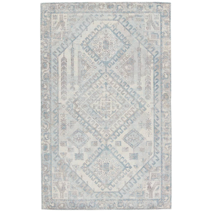 Jaipur Blythe Arlowe Medallion Light Blue Gray BLY03 Rug