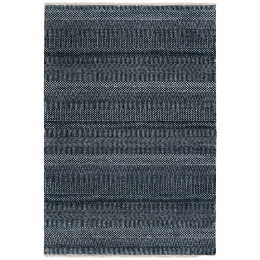 Jaipur Merritt Adler Tribal Dark Blue Ivory MER03 Rug