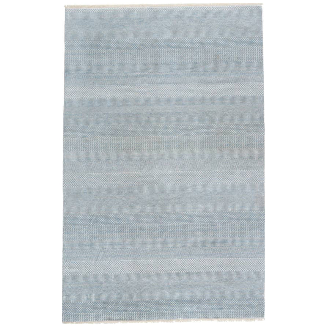 Jaipur Merritt Adler Tribal Sky Blue Ivory MER04 Rug