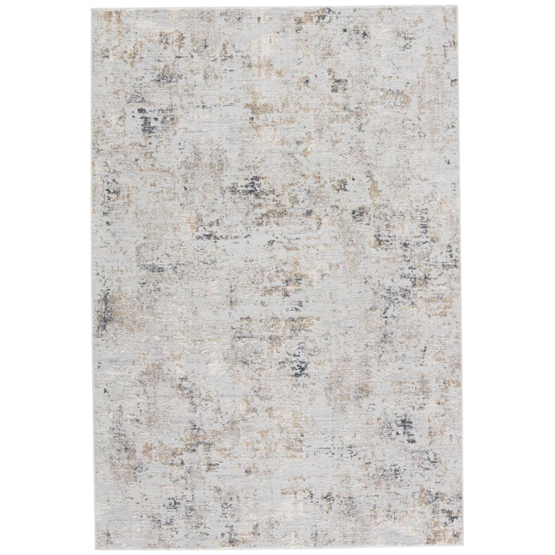 Jaipur Cirque Alcina Abstract Light Gray Gold CIQ39 Rug