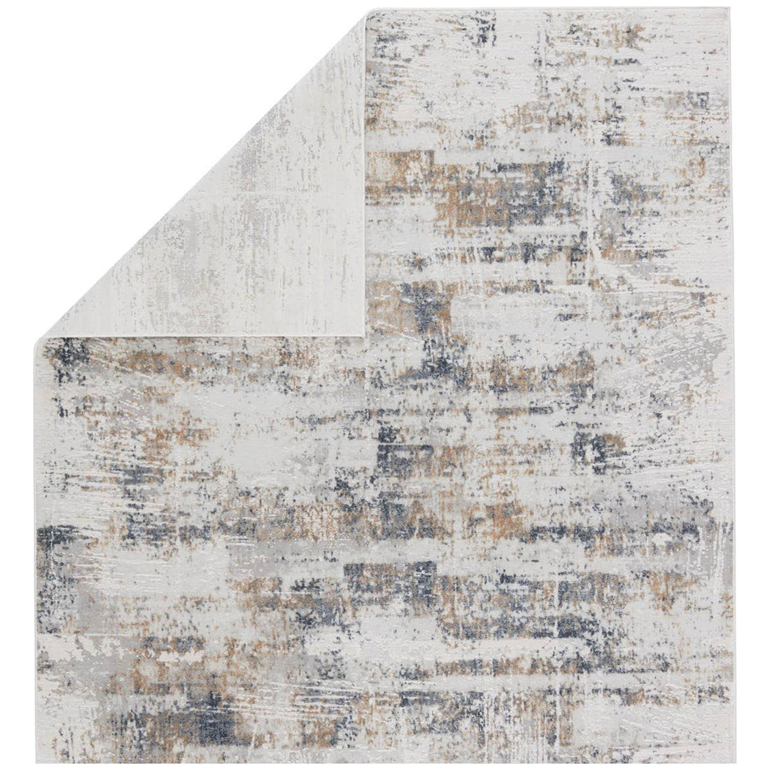 Jaipur Cirque Gesine Abstract Light Gray Gold CIQ42 Rug