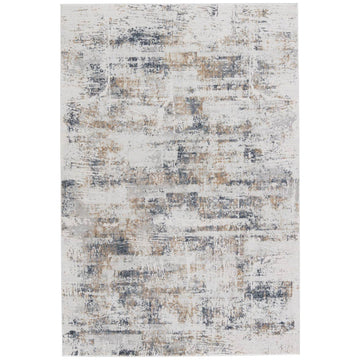 Jaipur Cirque Gesine Abstract Light Gray Gold CIQ42 Rug