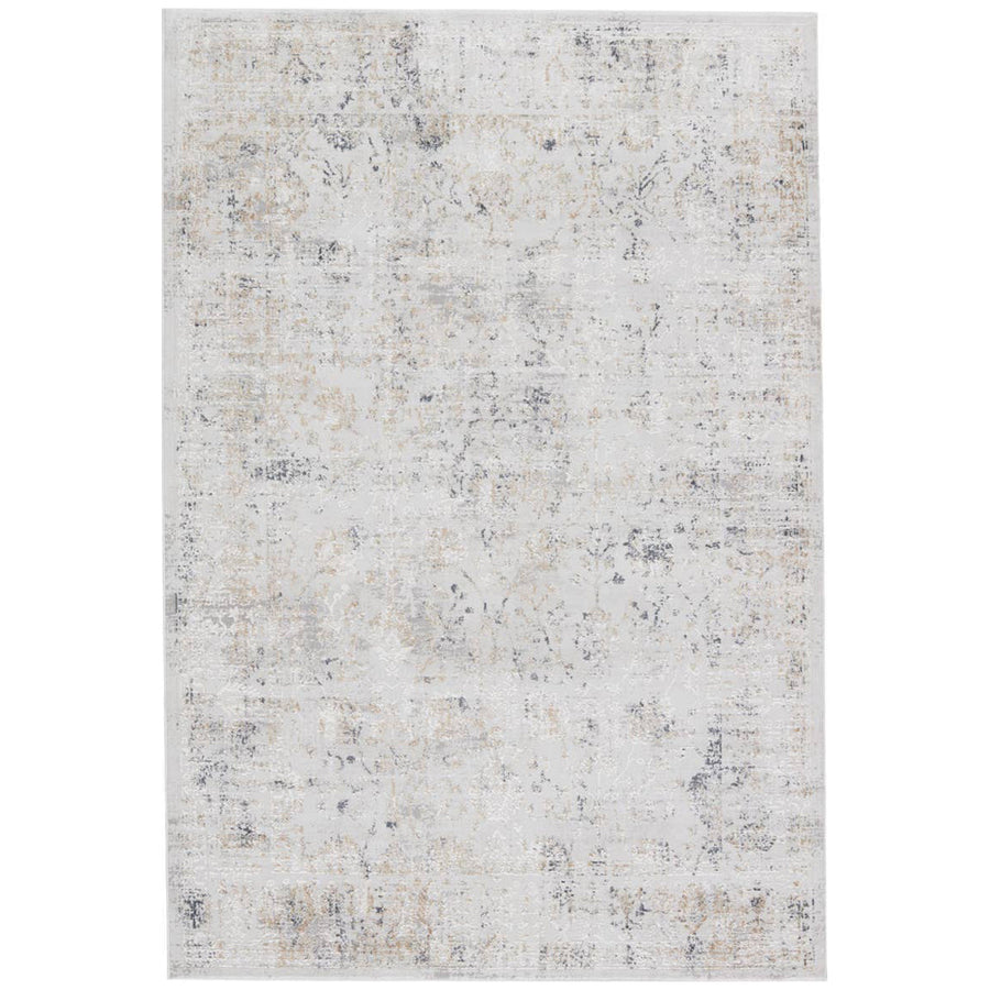 Jaipur Cirque Vida Abstract Light Gray Gold CIQ43 Rug