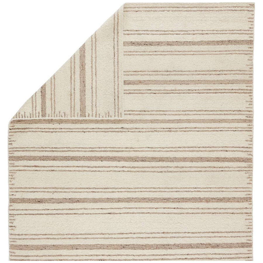 Jaipur Mendoza Torin Striped Cream Brown MND03 Rug