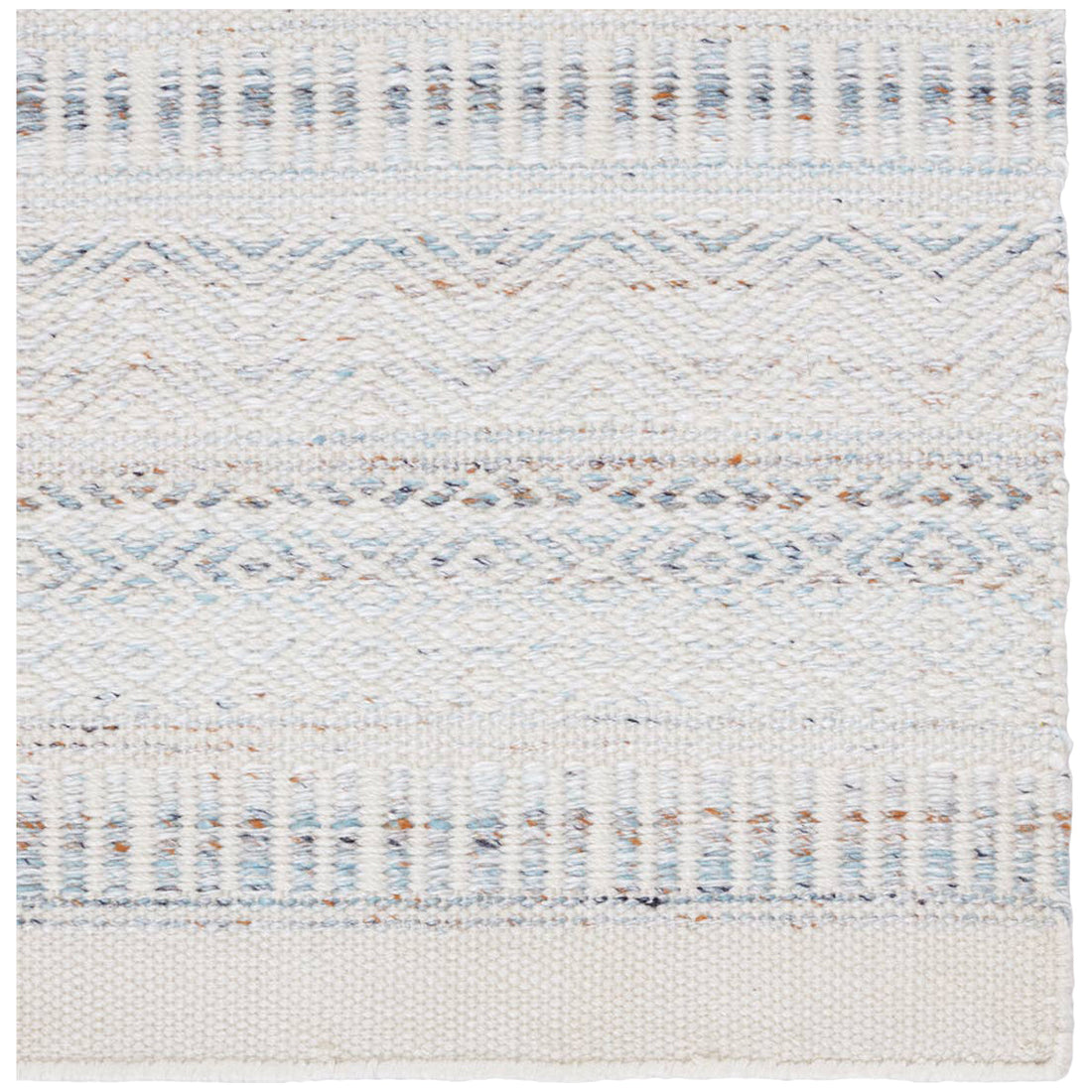 Jaipur Penrose Parson Tribal Light Blue Ivory PNR02 Rug