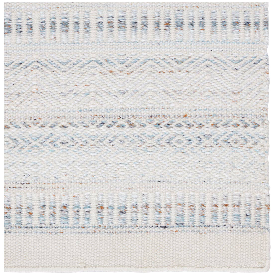 Jaipur Penrose Parson Tribal Light Blue Ivory PNR02 Rug