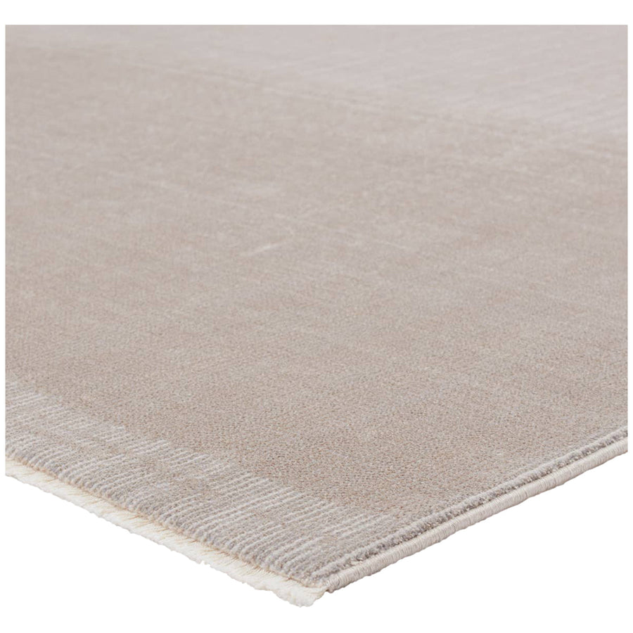 Jaipur Aura Alva Solid Taupe Light Gray AUR01 Rug