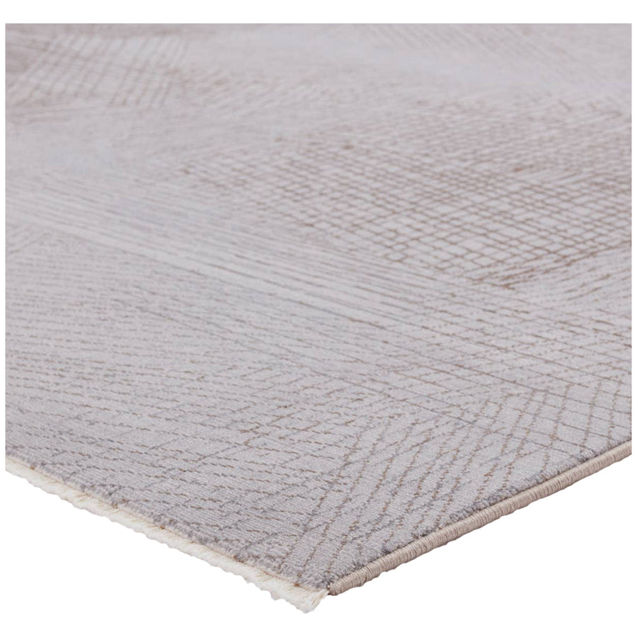 Jaipur Aura Sayer Geometric Gray Taupe AUR03 Rug