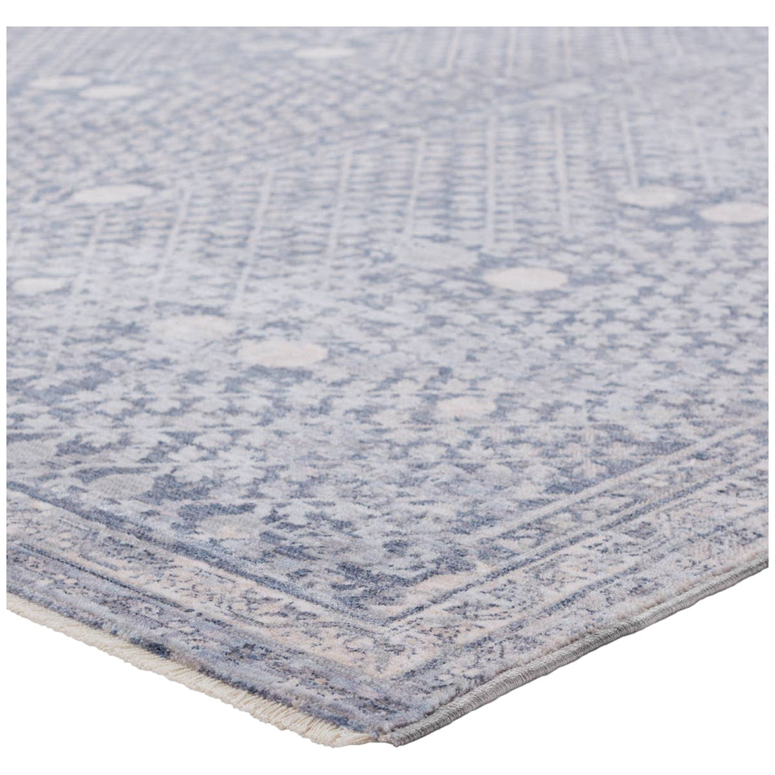 Jaipur Ballad Larkin Floral Blue Light Gray BLA01 Rug