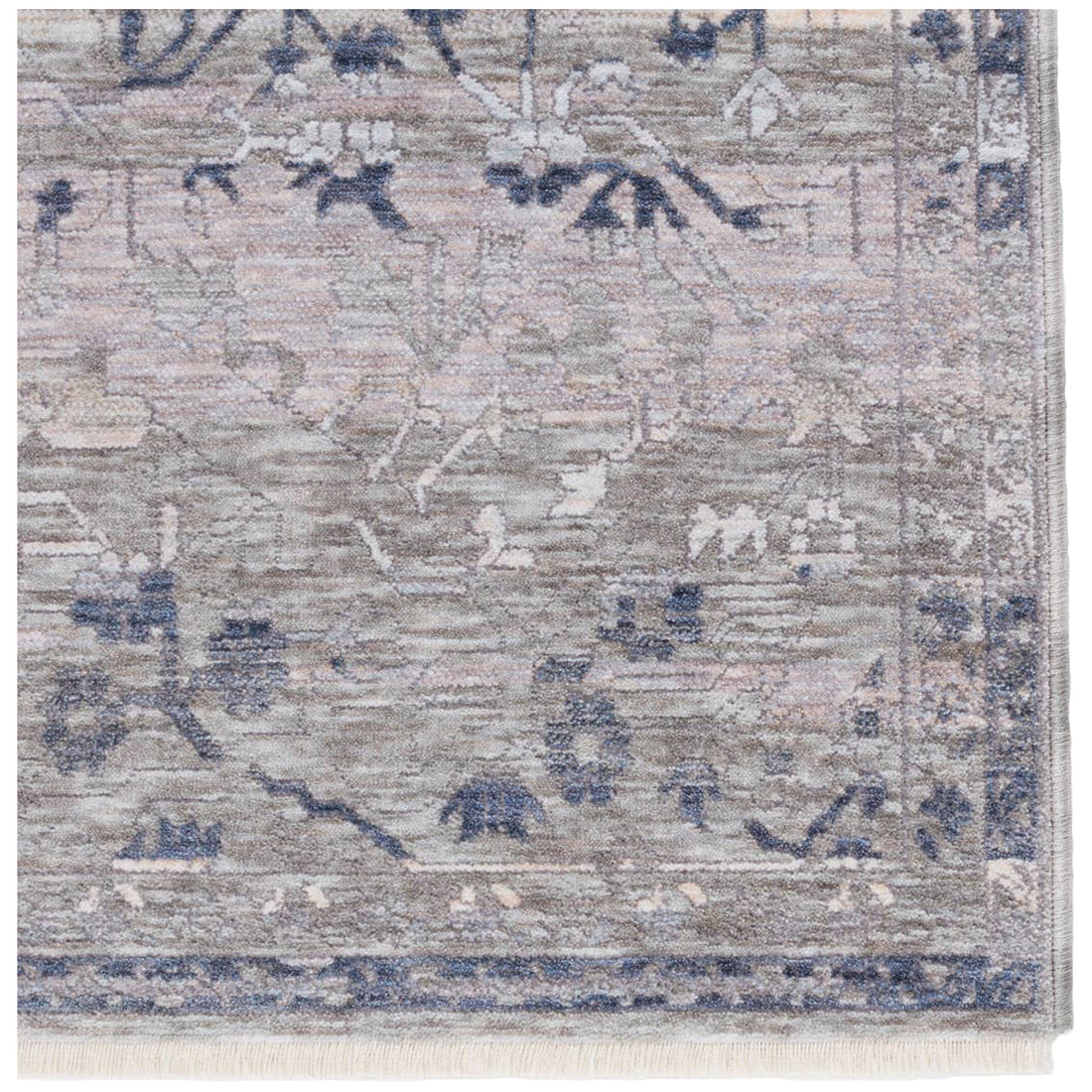 Jaipur Ballad Evolet Oriental Blue Gray BLA06 Rug