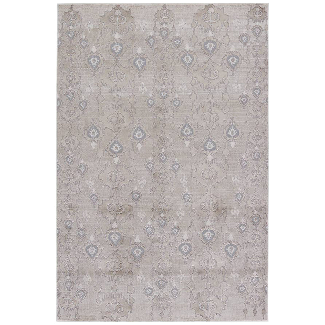 Jaipur Malilla by Nikki Chu Inigo Ikat Taupe Gray MLI01 Rug