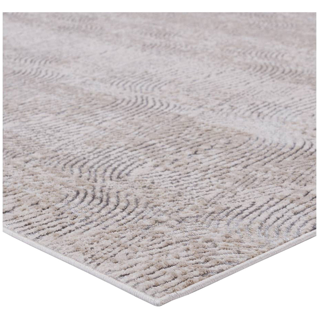 Jaipur Malilla by Nikki Chu Jaco Trellis Cream Gray MLI05 Rug