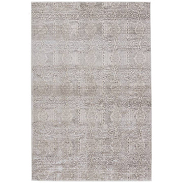 Jaipur Malilla by Nikki Chu Jaco Trellis Cream Gray MLI05 Rug