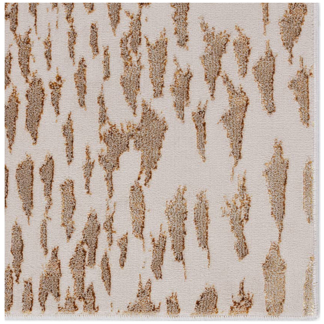 Jaipur Malilla by Nikki Chu Kimball Animal Ivory Gold MLI07 Rug