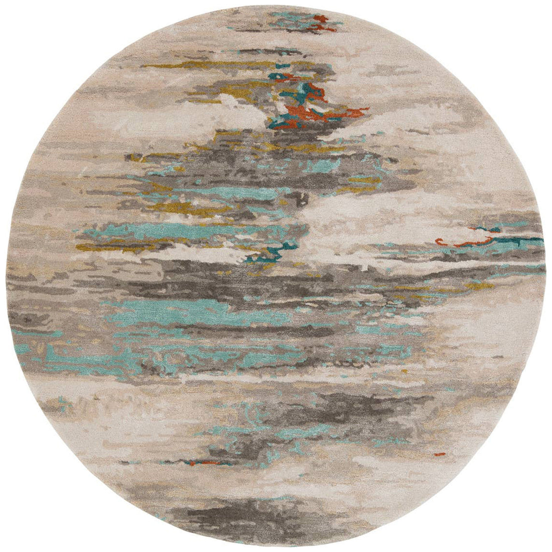 Jaipur Genesis Ryenn Abstract GES06 Gray/Blue Area Rug