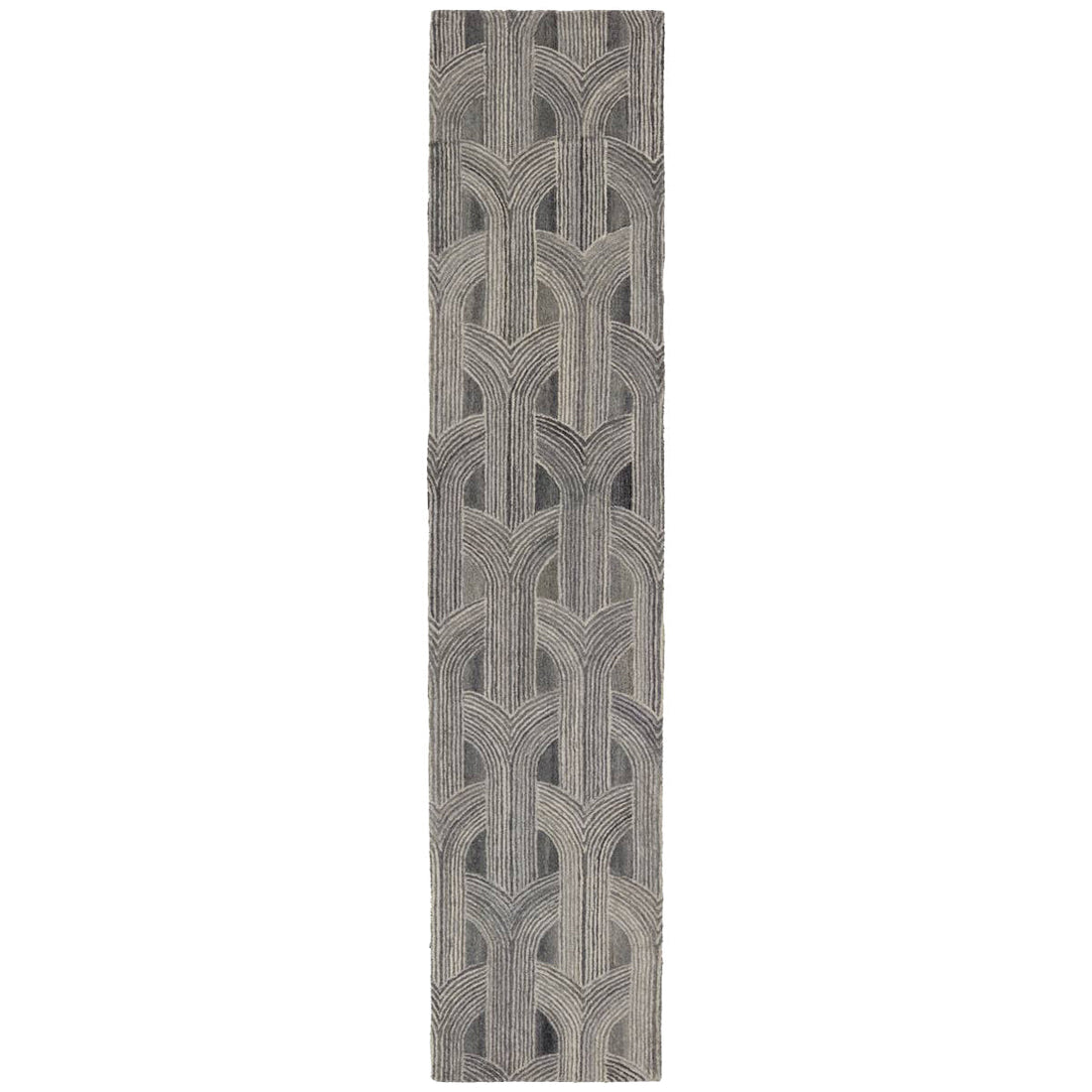 Jaipur Pathways by Verde Home Manhattan Trellis Gray PVH08 Rug