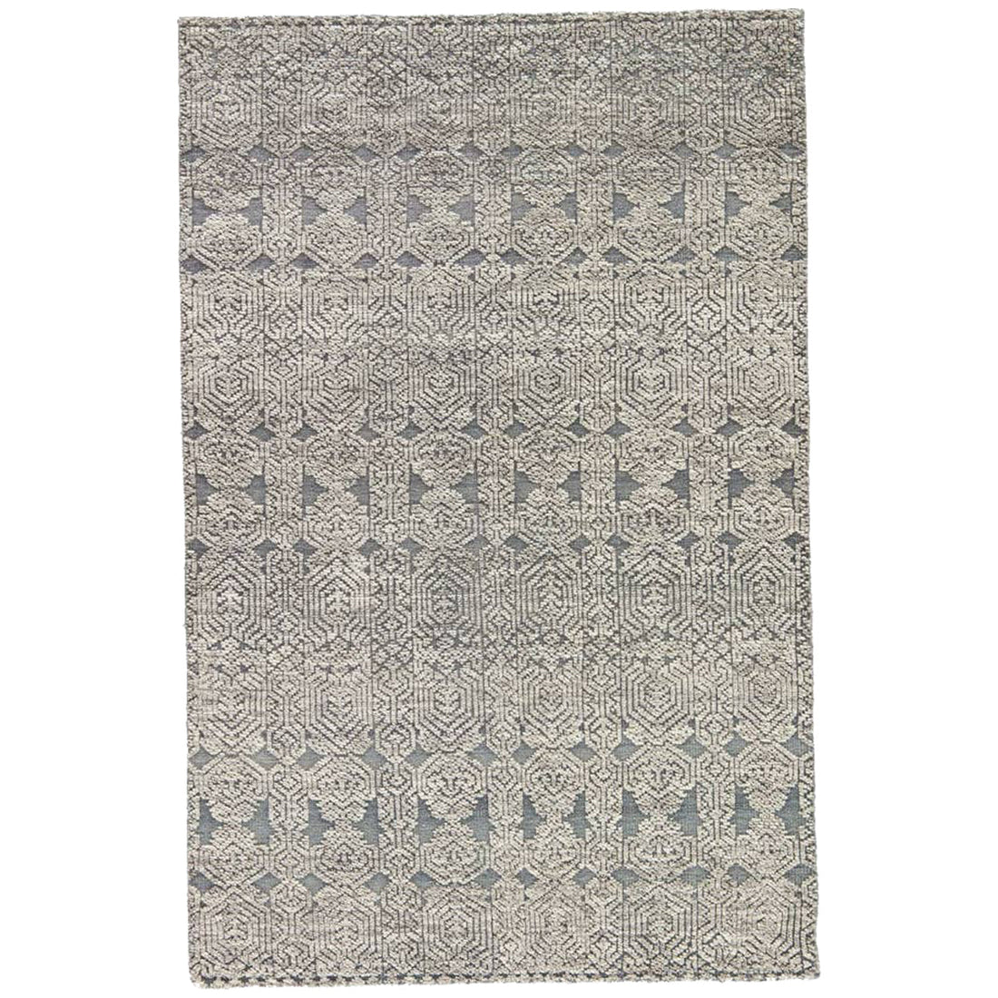 Jaipur Reign Abelle Medallion REI01 Gray/White Area Rug