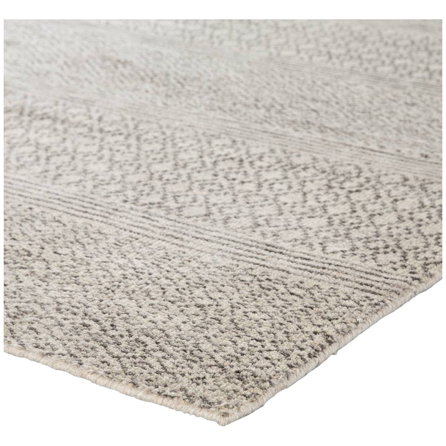 Jaipur Rize Neema Geometric RIZ02 Ivory/Dark Gray Area Rug