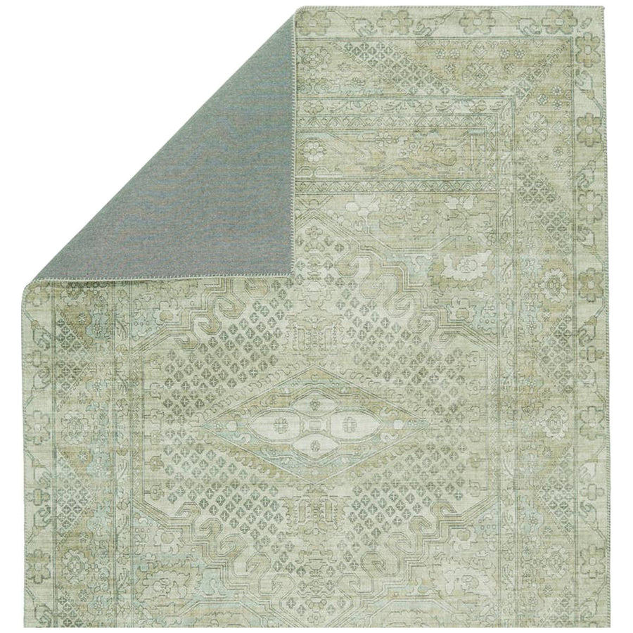 Jaipur Keyara by Nikki Chu Issa Medallion Light Taupe Gray KNC03 Rug