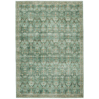 Jaipur Keyara by Nikki Chu Razi Trellis Green Tan KNC05 Rug