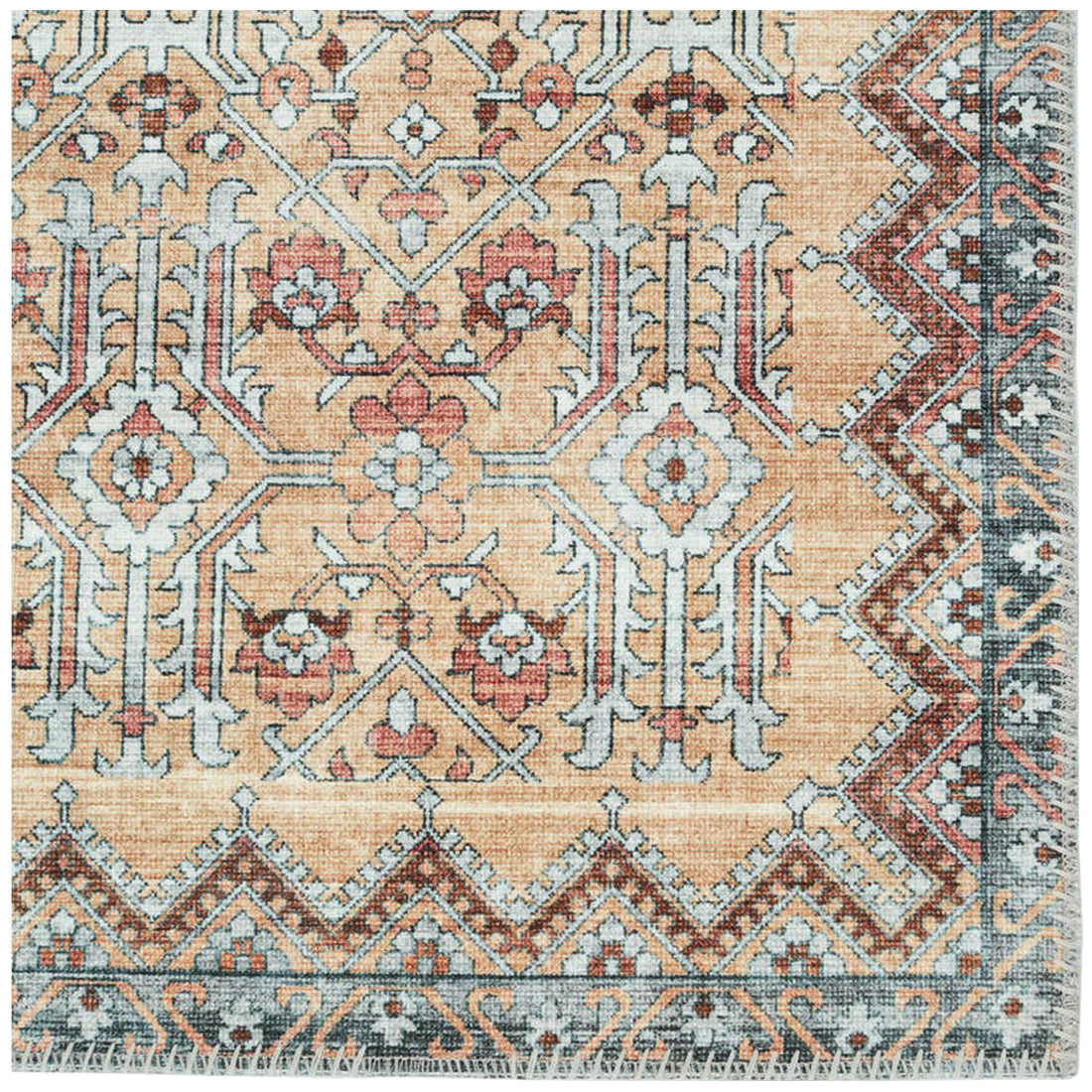 Jaipur Keyara by Nikki Chu Dalia Trellis Tan Light Gray KNC08 Rug