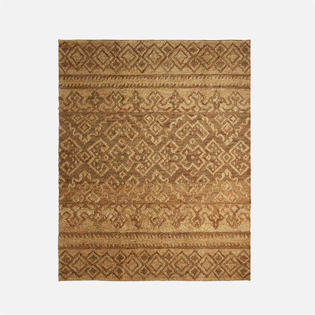 Made Goods Normandy Patterned Hemp Rug