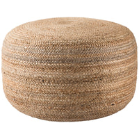 Jaipur Saba Mesa Solid Natural SAA14 Cylinder Pouf