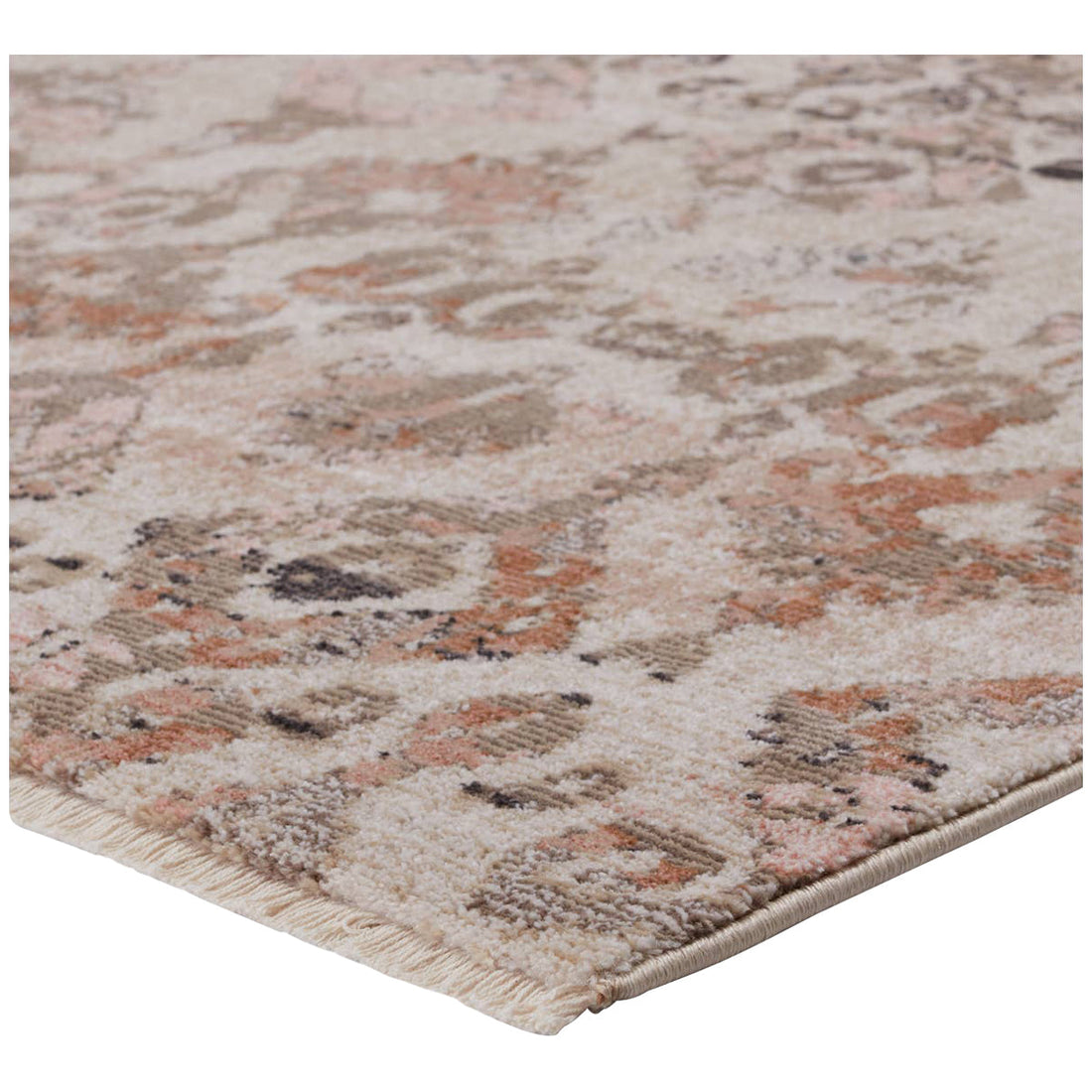 Jaipur Sanaa by Nikki Chu Asani Ikat Tan Light Pink SBC01 Area Rug